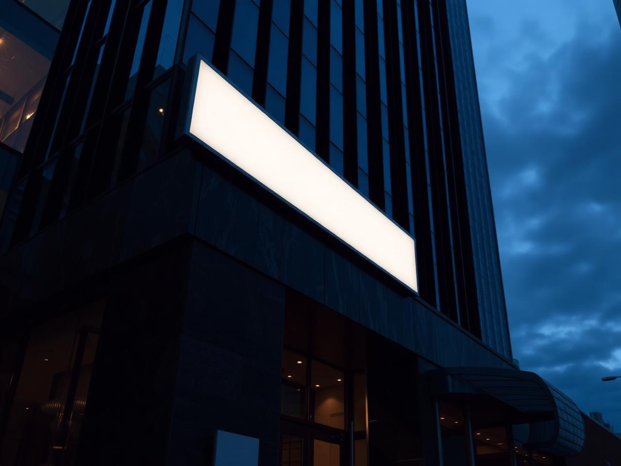 Fachada corporativa con la señalización de Vorian